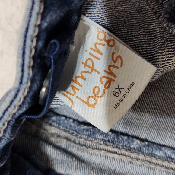 Jumping Beans Girlfriend 6X Distressed Jeans - Picture 4 of 5